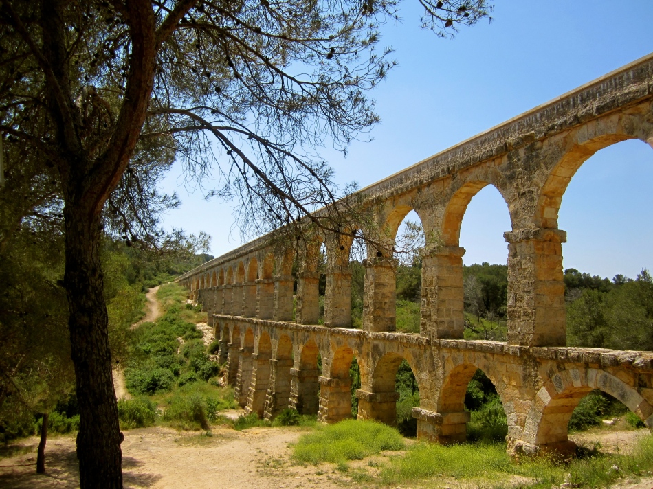 Roman Aqueduct outside Tarragona