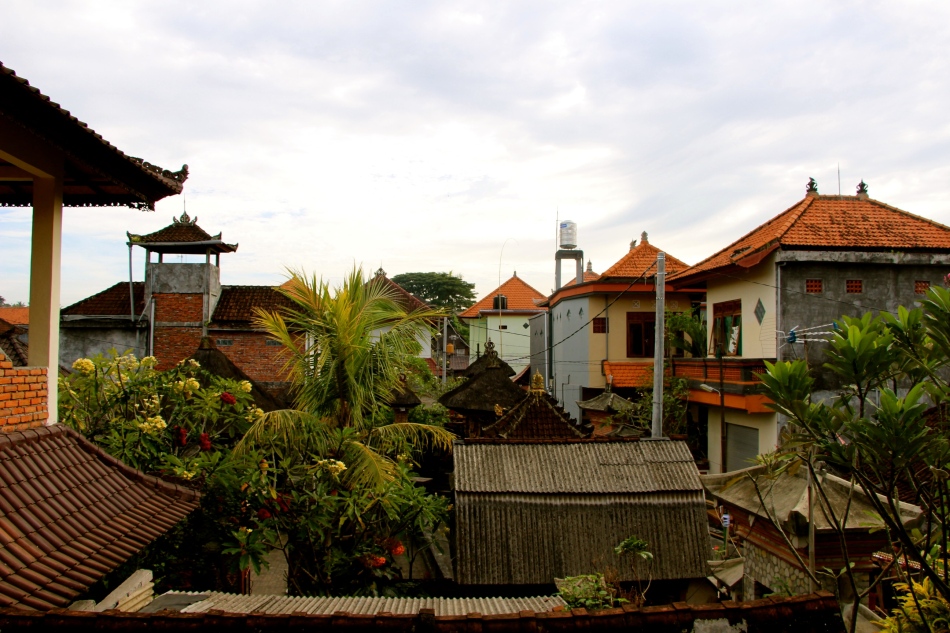View over Ubud from Arjuna House